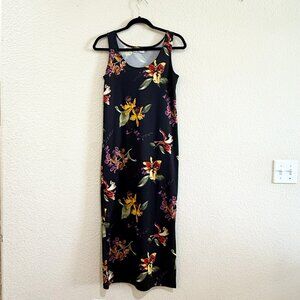 Sheri V Black Floral Dress